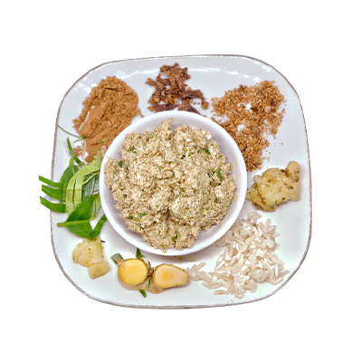 Ramuan tradisional Parem untuk menghangatkan badan dari Pala