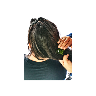 Ramuan tradisional Menstimulasi pertumbuhan rambut dan memberi warna hitam rambut dari Wijen