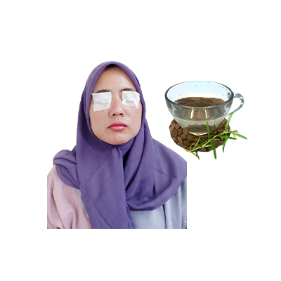 Ramuan tradisional Membersihkan mata dari Rosemary